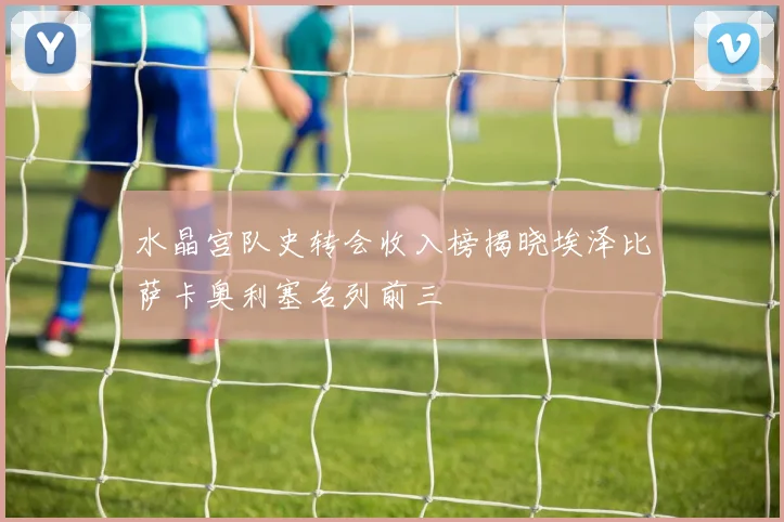 水晶宫队史转会收入榜揭晓埃泽比萨卡奥利塞名列前三